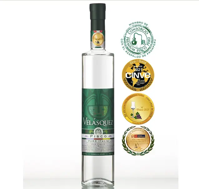 Velasquez Pisco Puro Italia