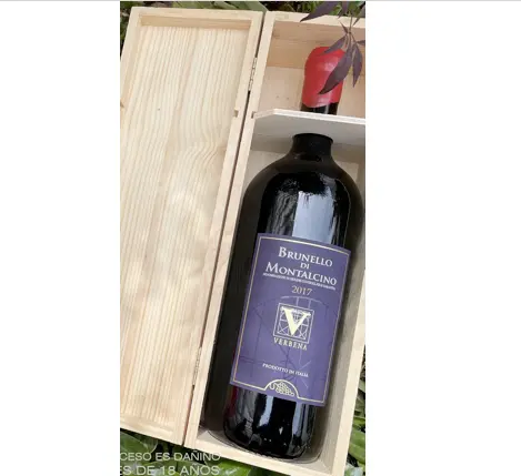 Verbena Brunello di Montalcino DOCG MAGNUM en caja madera
