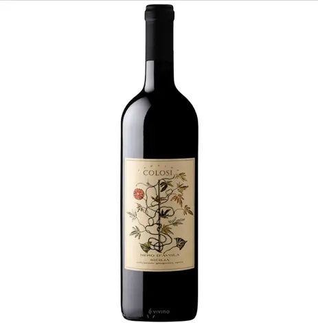 Cantine Colosi Nero D’Avola Sicilia DOC Magnum con Caja de Madera